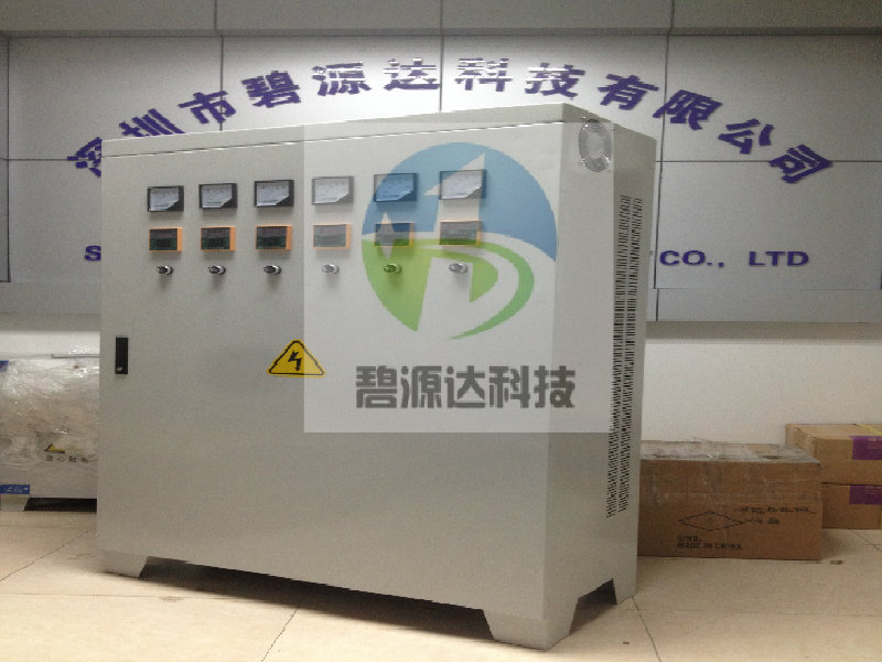 6臺20KW組合120KW電磁加熱控制柜